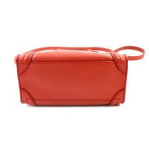 Celine Luggage Pelle Rossa