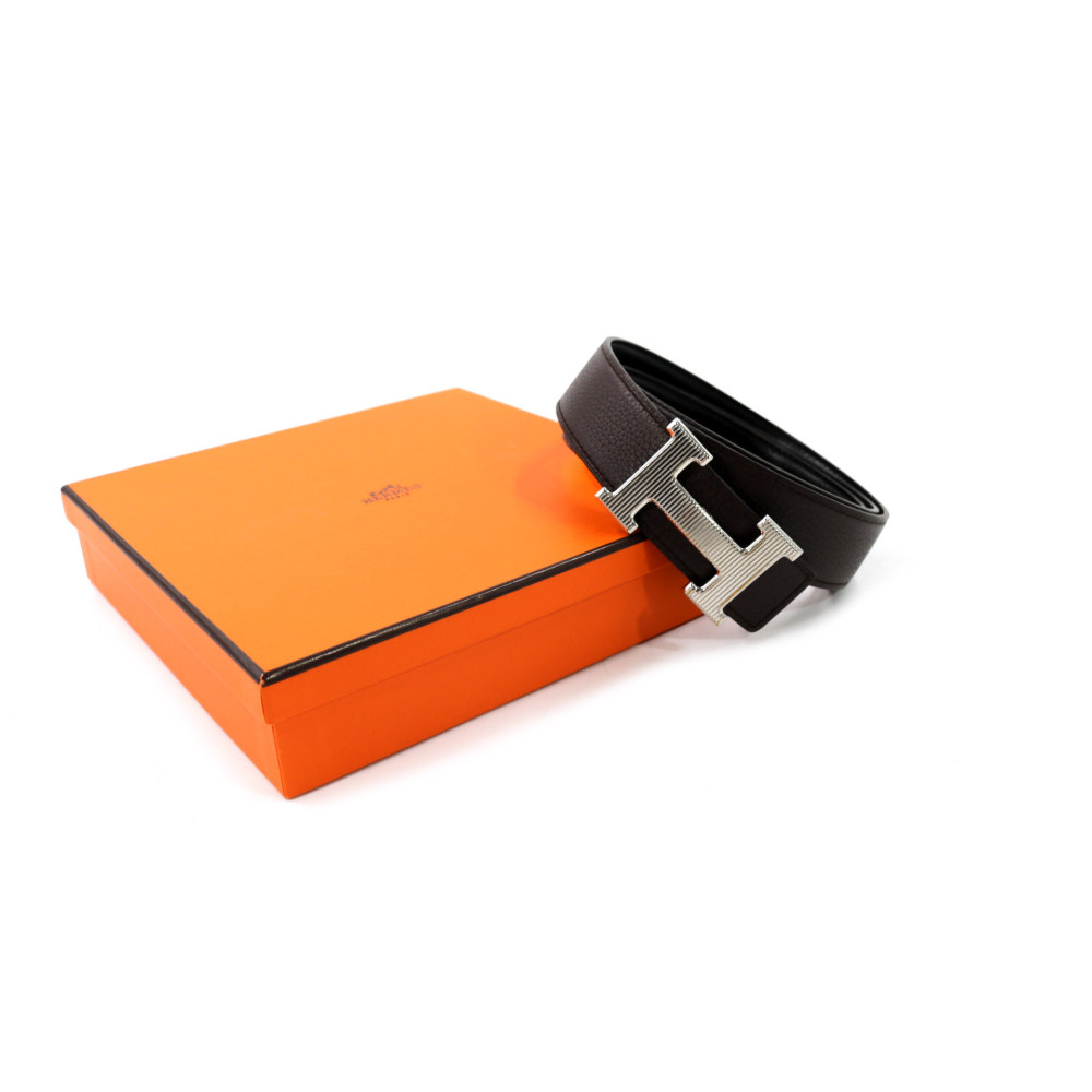 Hermes Cintura Pelle Nera
