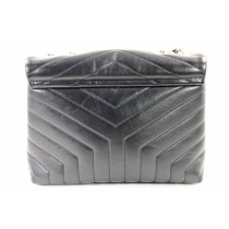 Saint Laurent Lou Lou M Pelle Nera