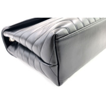 Saint Laurent Lou Lou M Pelle Nera