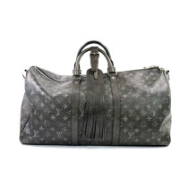 Louis Vuitton Borsone Pelle Grigia