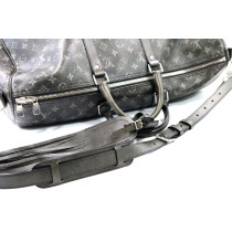 Louis Vuitton Borsone Pelle Grigia