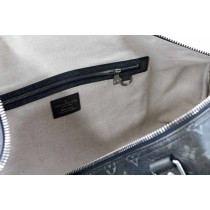 Louis Vuitton Borsone Pelle Grigia