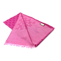 Gucci Stola Lana e Seta Rosa