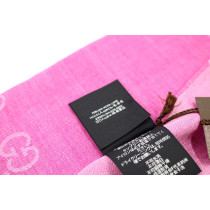 Gucci Stola Lana e Seta Rosa