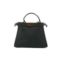 Fendi Peekaboo Pelle Grigia