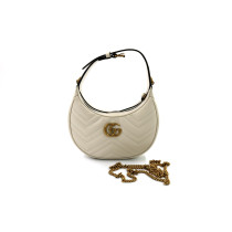 Gucci Marmont Hobo Pelle Bianca