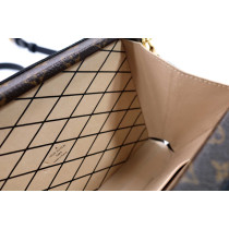Louis Vuitton Petite Malle Pelle Marrone