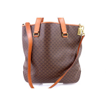 Celine Shopping Pelle Marrone