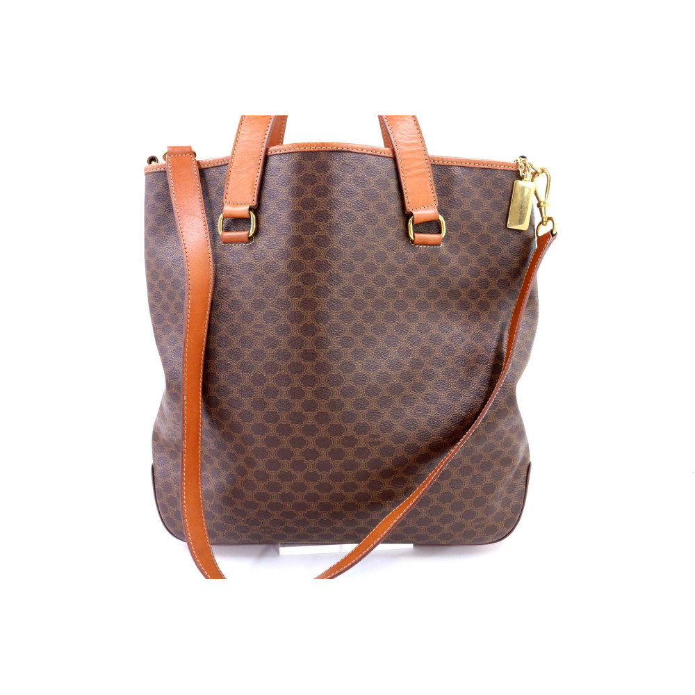 Celine Shopping Pelle Marrone