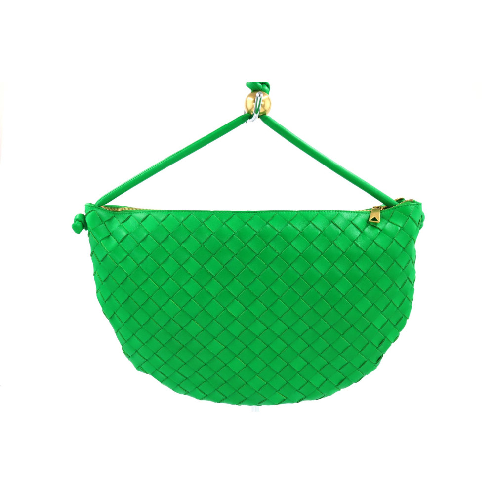 Bottega Veneta Mezza Luna Pelle Verde
