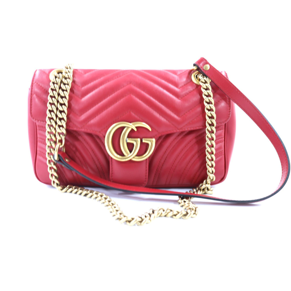 Gucci Marmont Pelle Rossa