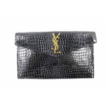 Saint Laurent Uptown Pochette Pelle Nera