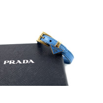 Prada Bracciale Pelle Blu