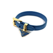 Prada Bracciale Pelle Blu