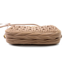 Miu Miu Tracolla Pelle Beige