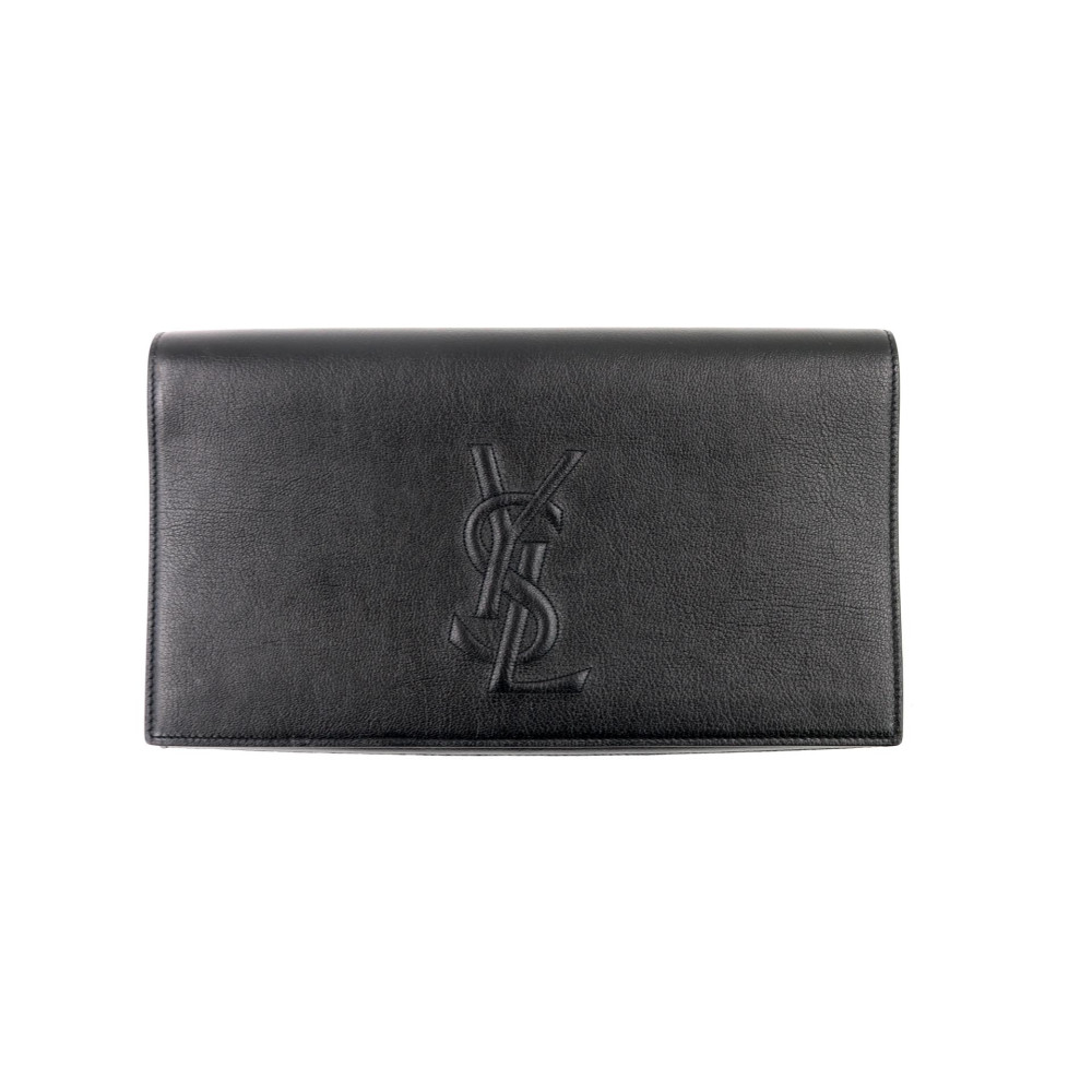 Saint Laurent Pochette Pelle Nera