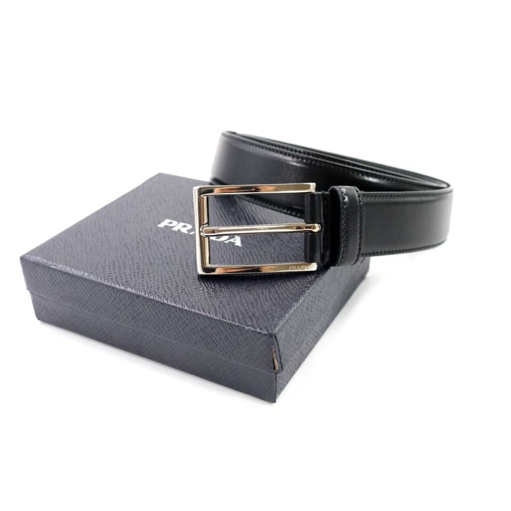 Prada Cintura Pelle Nera