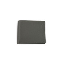 Hermes Portafoglio Citizen Will Compact Pelle Grigio Fango