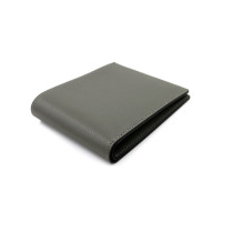 Hermes Portafoglio Citizen Will Compact Pelle Grigio Fango