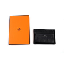 Hermes Portacarte Pelle Nera