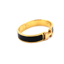 Hermès Bracciale Click H Acciaio Nero
