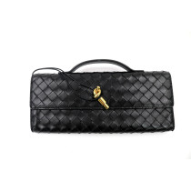 Bottega Veneta Andiamo Clutch Pelle Nera