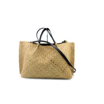 Valentino Tote V Sling Rafia Beige