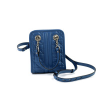 Gucci Tote Mini Vertical Pelle Azzurra