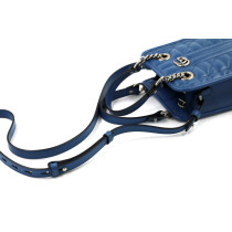 Gucci Tote Mini Vertical Pelle Azzurra