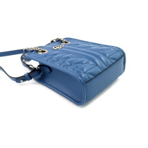 Gucci Tote Mini Vertical Pelle Azzurra