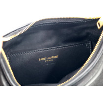 Saint Laurent Calypso Hobo Mini Pelle Nera