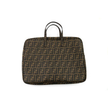 Fendi Portadocumenti Zucca Marrone
