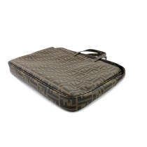 Fendi Portadocumenti Zucca Marrone