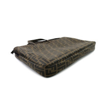 Fendi Portadocumenti Zucca Marrone