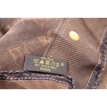 Louis Vuitton Foulard Seta Marrone