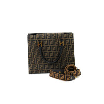 Fendi Shopping Zucca Marrone