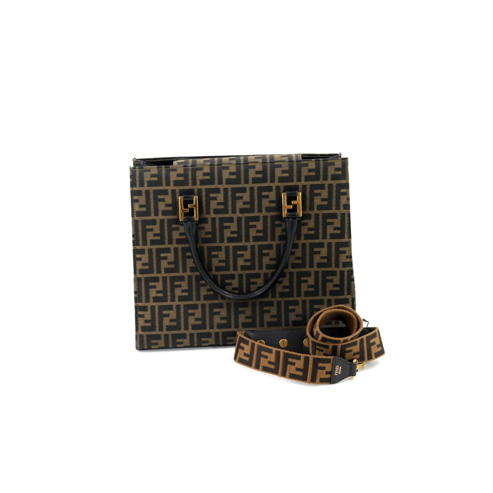 Fendi Shopping Zucca Marrone