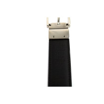 Gucci Cintura Pelle Nera Marrone
