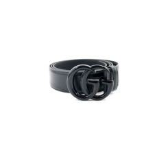 Gucci Cintura Marmont Pelle Nera