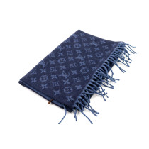 Louis Vuitton Sciarpa Lana Blu