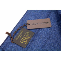 Louis Vuitton Sciarpa Lana Blu