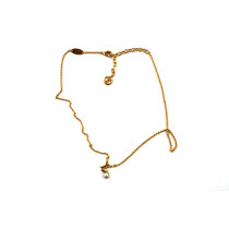 Louis Vuitton Collana Metallo Oro