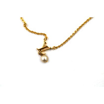 Louis Vuitton Collana Metallo Oro