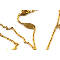 Louis Vuitton Collana Metallo Oro