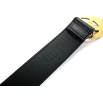Gucci Cintura Marmont Pelle Nera