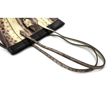 Fendi Origami Pitone Marrone