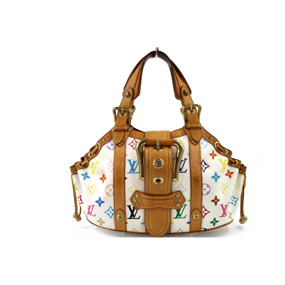 Louis Vuitton Theda GM Multicolor Bianco
