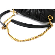 Saint Laurent Puffer Pelle Nera