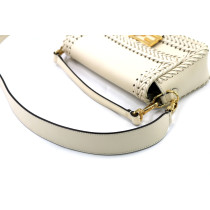 Fendi Baguette Pelle Bianca